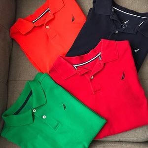 Lot of Boy’s NAUTICA polo shirts - Sz. XXL (16-18)